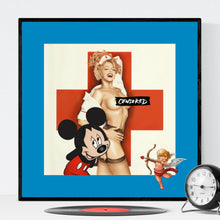 Censored - pop art kunstværk af Helt Sort