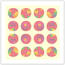 Dots of Dots - abstrakt kunst fra Helt Sort Galleri