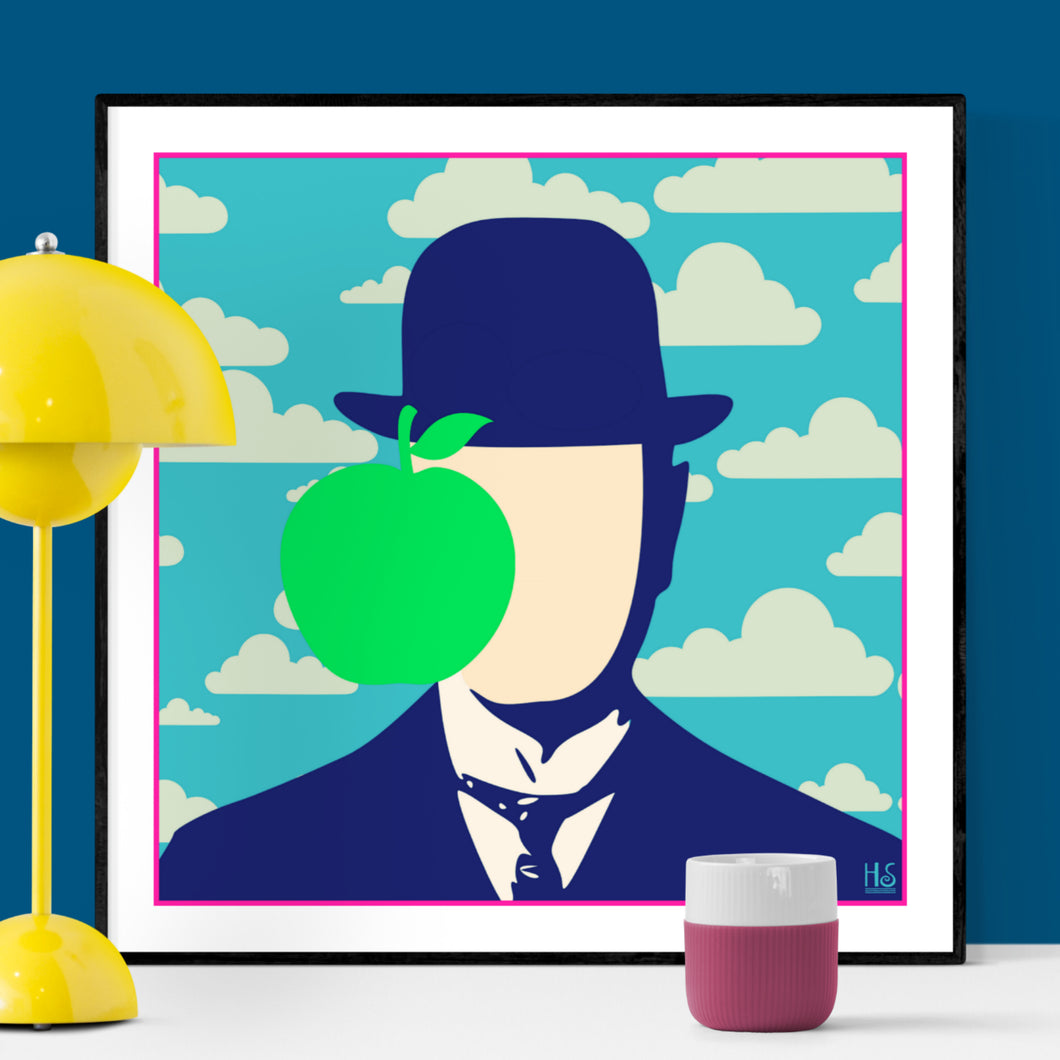Son of Man - pop art kunstværk af Helt Sort