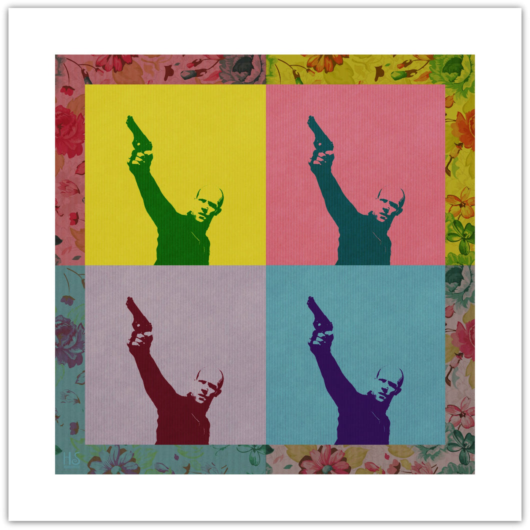 Bang Bang - pop art kunst af Helt Sort