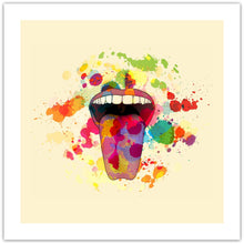 Color Tasting - pop art kunst fra Helt Sort Galleri