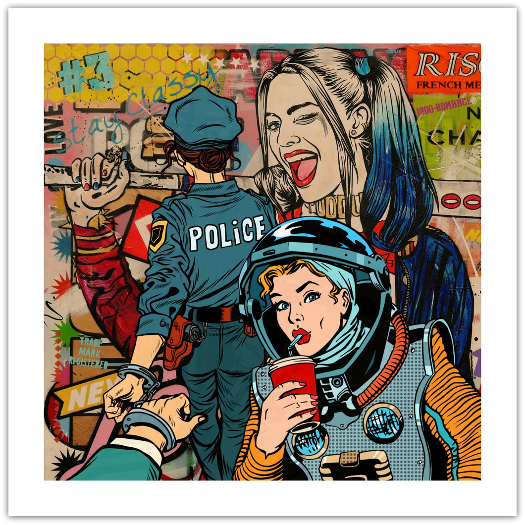 It's a Woman's World - pop art kunst af Helt Sort