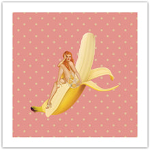 Amazing Banana - pop art kunst fra Helt Sort Galleri