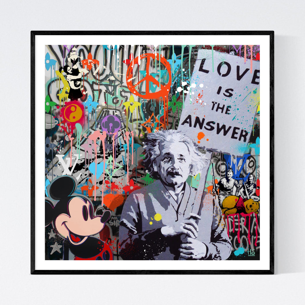 Love Is The Answer | Helt Sort Galleri