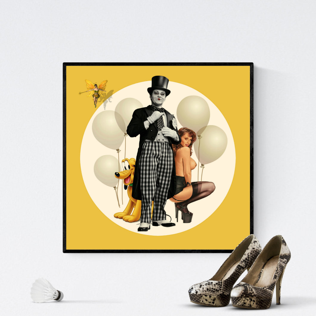 Party Time - pop art kunst af Helt Sort