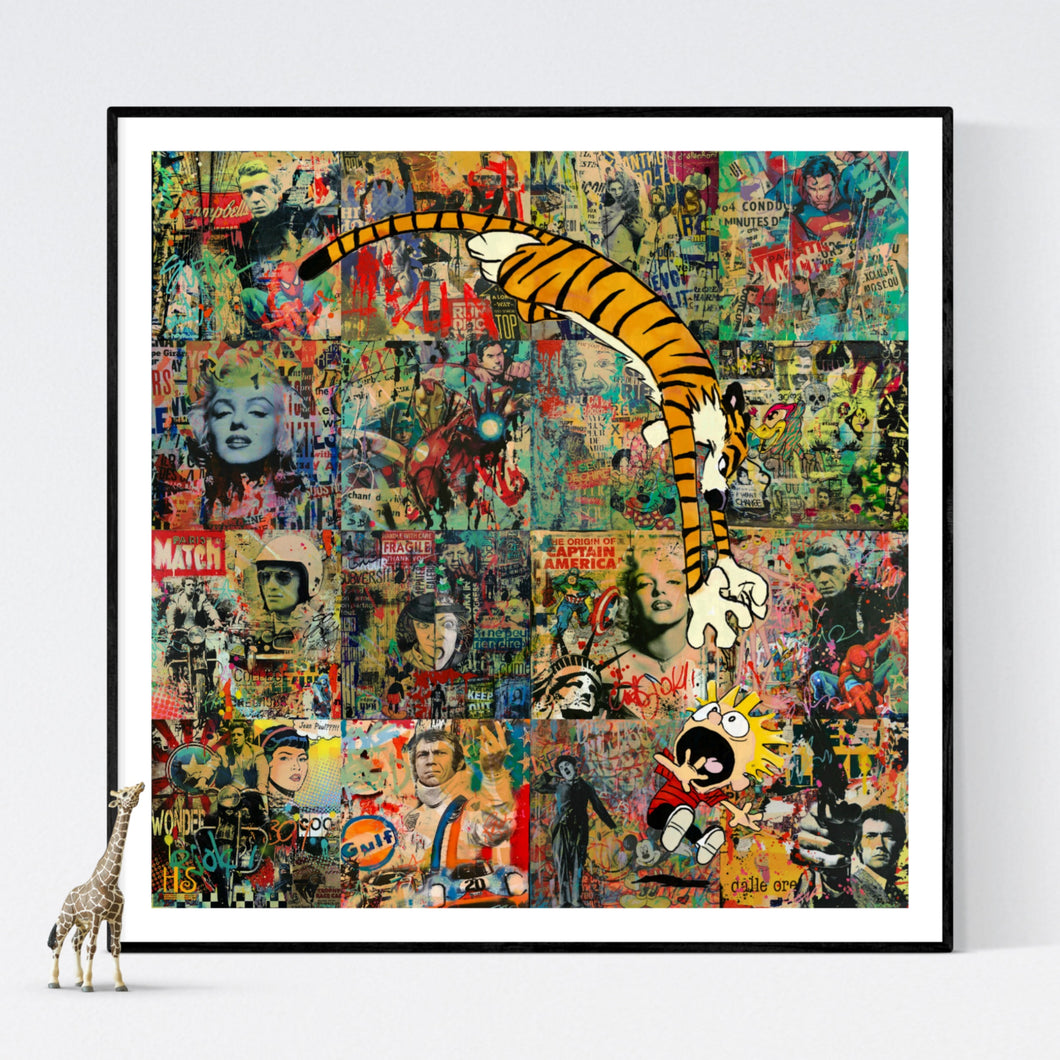 Patchwork Orange